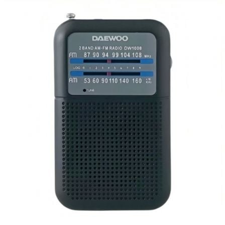 RADIO PORTÁTIL DAEWOO DW1008 PRETO