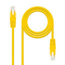 Nanocable 10.20.0400-Y cabo de rede Amarelo 0,5 m Cat6e U/UTP (UT