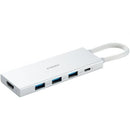 XIAOMI 5 EN 1 HUB USB-C CON 3X USB-A 3.0, 1X USB-C CARGA RAPIDA H