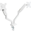 SOPORTE DE MESA PARA 2 MONITORES TOOQ DB1434TNR-W GIRATORIO INCLI