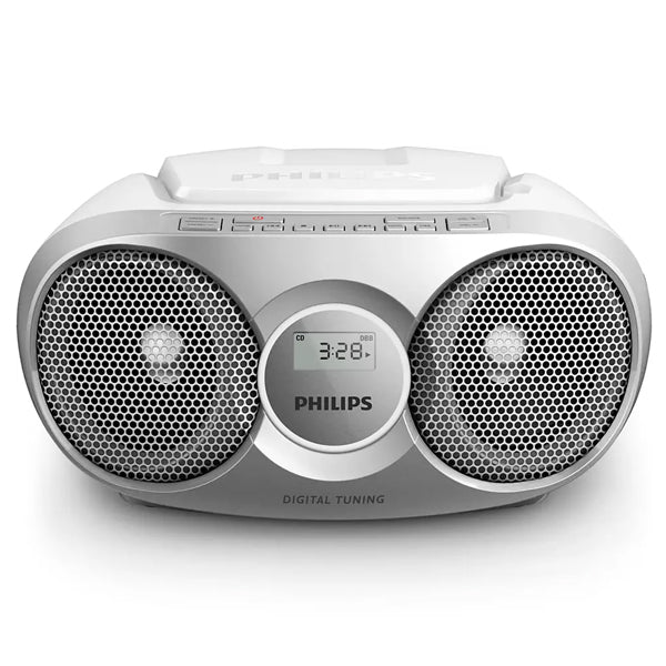 Philips AZ215S/12 aparelho de som portátil 3 W Prateado