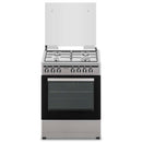 FOGÃO COM FORNO TELEFAC 855X600X630MT 1WOK INOX (A) GÁS NATURAL