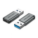 ADAPTADOR USB 3.0 VENTION CDPH0 USB MACHO - USB TIPO-C FÊMEA
