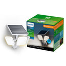 LUMINÁRIA DE SEGURANÇA SOLAR ZYREN, BRANCA, 24,5 W, 4000/50 LM, 5