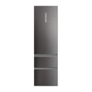 FRIGORÍFICO COMBINADO HAIER HTW5620CNMP 205X60 NF DARK INOX 3D
