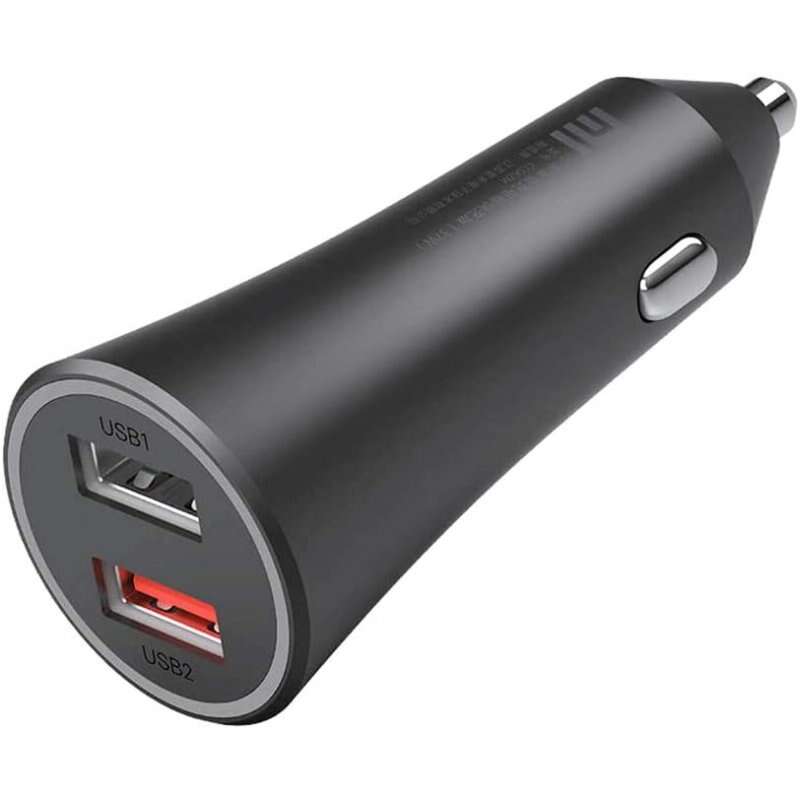 CARREGADOR DE CARRO XIAOMI MI 37W DUAL-PORT CAR CHARGER