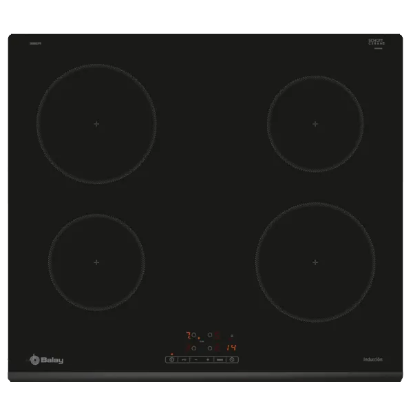 BALAY PLACA 60CM INDUÇAO 4 ZONAS BISELADA