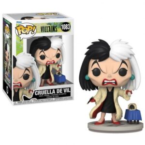 FUNKO POP CRUELLA DE VIL - DISNEY VILLAINS 10CM