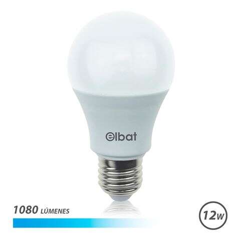 ELBAT BOMBILLA LED - POTENCIA 12W - LUMENES 1080 - TIPO DE LUZ 65