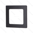 PLACA DE PAREDE DE ALUMÍNIO PRETO ALEMÃO-FRANCÊS