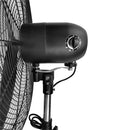 VENTILADOR INDUSTRIAL DE PÉ GARBI 180W, Ø70 CM, PRETO, 77 X 55 X
