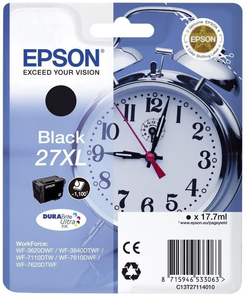 TINTEIRO EPSON SERIE 27XL PRETO C13T27114022