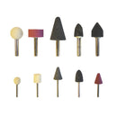 BLISTER 10 REBOLOS PEDRAS ESMERIL 1/4´´-1/8´´ A210 MOTA