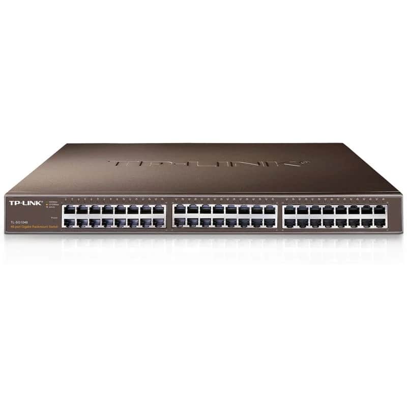 SWITCH TP-LINK 48 PORTAS GIGABIT RACK 19 - TL-SG1048