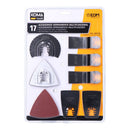 KIT17 ACESSÓRIOS PARA FERRAMENTAS MULTIFUNCIONAIS 08765 KOMA TOOL