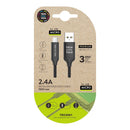 CABLE USB 2.0 TECH ONE TECH TEC2001 USB MACHO - MICROUSB MACHO 1M