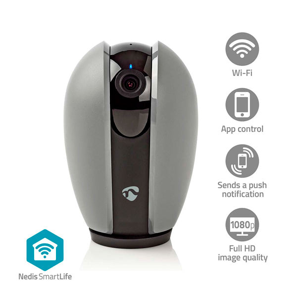 NEDIS WIFI SMARTLIFE IP INDOOR CAMERA FULLHD 1080P MOTION SENSOR