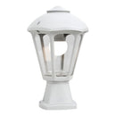 CANDEEIRO PARA MURO DISMA/GIAMPY, TRANSPARENTE, E27, BRANCO, Ø210