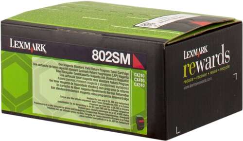 Lexmark 802SM toner 1 unidade(s) Original Magenta