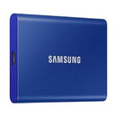 DISCO EXTERNO SSD SAMSUNG PORTABLE T7  2TB  USB 3.2 AZUL