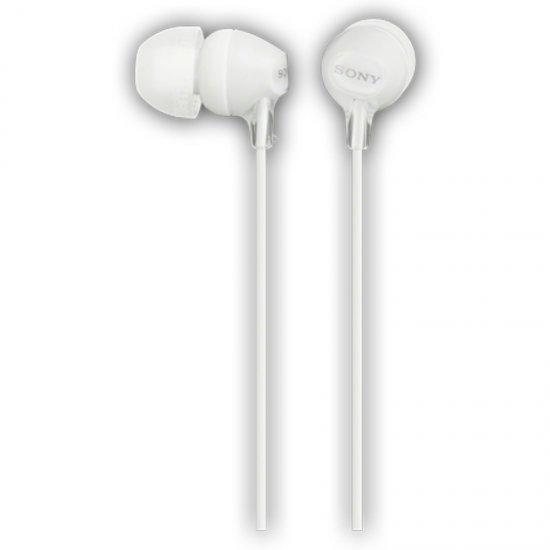 Sony MDR-EX15LP Headphones Com fios Intra auditivo Música Branco