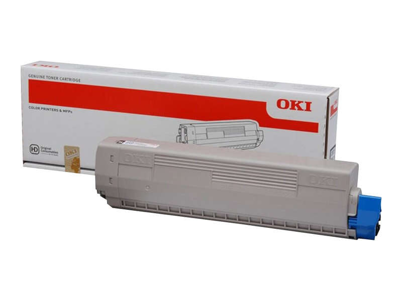 TONER OKI - MC853, MC873 CYAN