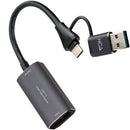 CAPTURADORA DE VIDEO EXTERNA NANOCABLE 10.15.0001 USB TIPO-C - US