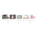 GRINALDA MULTICOR 20 LEDS ESFÉRICOS RGB A PILHAS IP20 2,3M