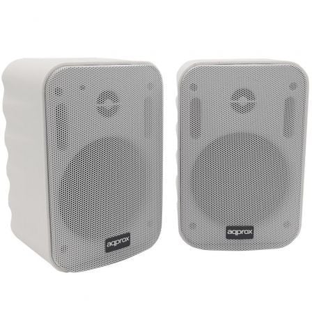 ALTAVOCES CON BLUETOOTH APPROX APPSPKBT 40W 2.0 BLANCOS