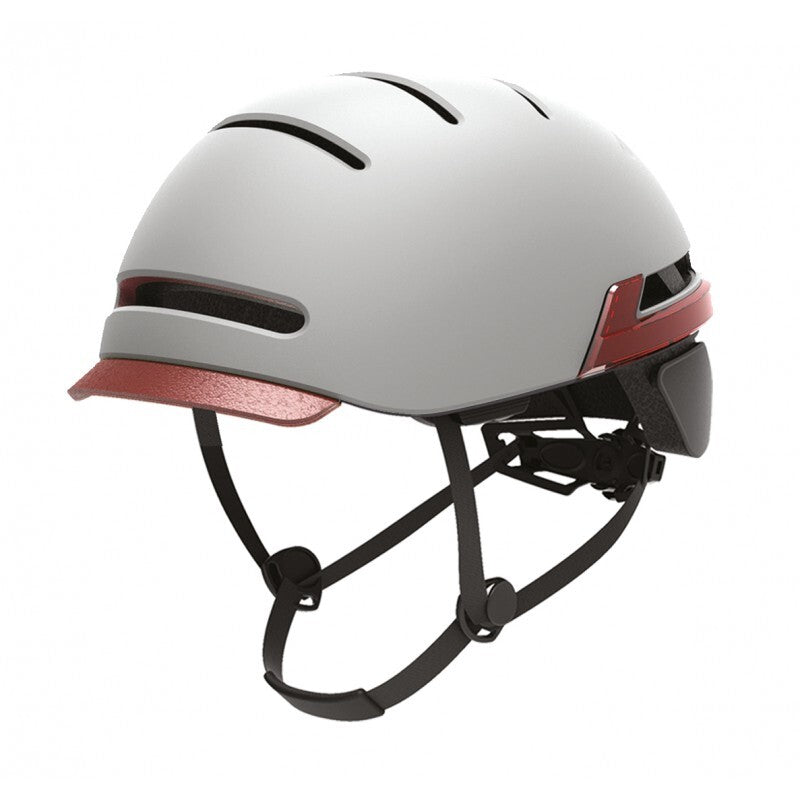 CAPACETE URBAN PRIME BIKE LED BRANCO