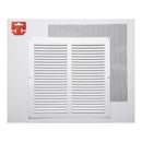 GRELHA ANTI-MOSQUITO ALUMINIO 0.6 BRANCO LAQUEADO 300X300MM (G)