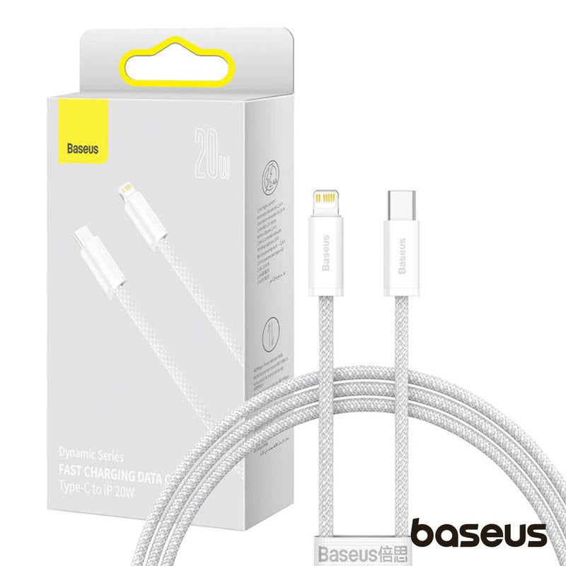 CABO USB-C  LIGHTNING MACHO 20W PD 1M DYNAMIC BASEUS