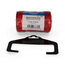 BOBINE TRANÇADA POLIPROPILENO 8842 100M VERMELHO EDM