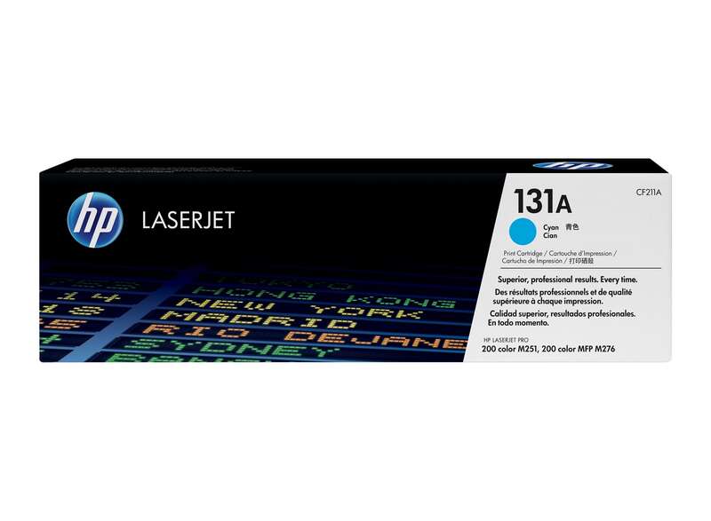 HP Toner LaserJet Original 131A Ciano