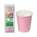 PACK 24 UNID. COPO PAPELÃO ROSA BABY 200CC BEST PRODUCTS GREEN