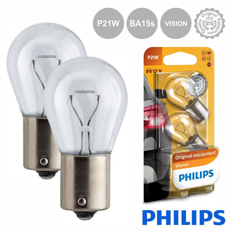 LMPADA P AUTOMÓVEL 12V P21W BA15S VISION PHILIPS