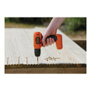 BERBEQUIM APARAFUSADOR ULTRA COMPACTO 7,2V BDCD8-QW BLACK+DECKER