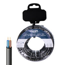 MANGUEIRA TUBULAR VV-K06/1KV 2 X 2,50 MM² PRETA 15 M