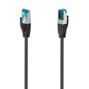 Hama 00200681 cabo de rede Preto 3 m Cat6a S/FTP (S-STP)