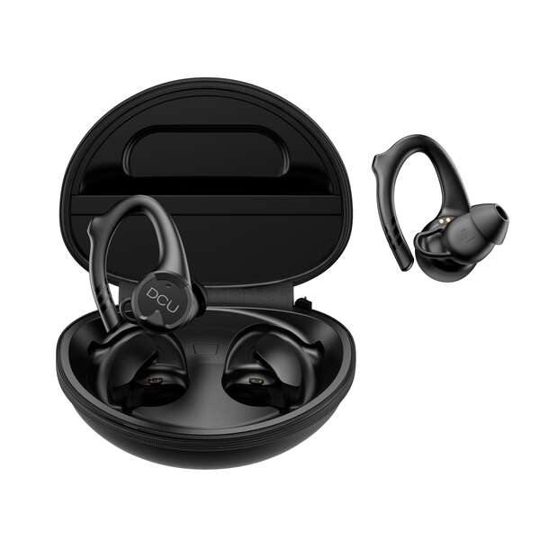 AURICULARES DCU EARBUDS BT SPORTS IPX-6 NEGRO