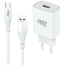 CARGADOR DE PARED MYWAY MYWEPAK0002 1XUSB + CABLE USB TIPO-C 15W