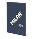 CADERNO A6, COLADO, 48 FOLHAS BRANCAS, AZUL, COLEÇÃO 430 SINCE 19