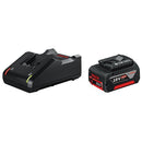 BOSCH - STARTER SET 18V 1XGBA 18V 4,0AH 1600A01B9Y