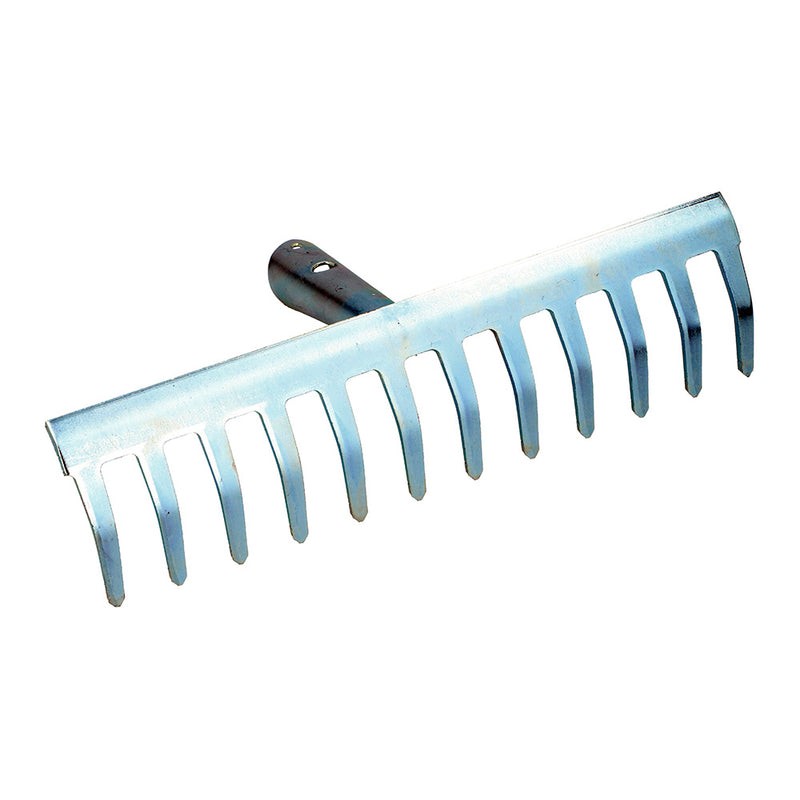 ANCINHO METÁLICO 12 DENTES AÇO GALVANIZADO 29,5X13CM KINZO