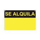 PLACA ´´SE ALQUILA´´ (PVC 0,4MM) 45X70CM NORMALUZ