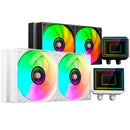 SISTEMA DE REFRIGERACIÓN LÍQUIDA MARS GAMING ML-TWO240 BLANCO