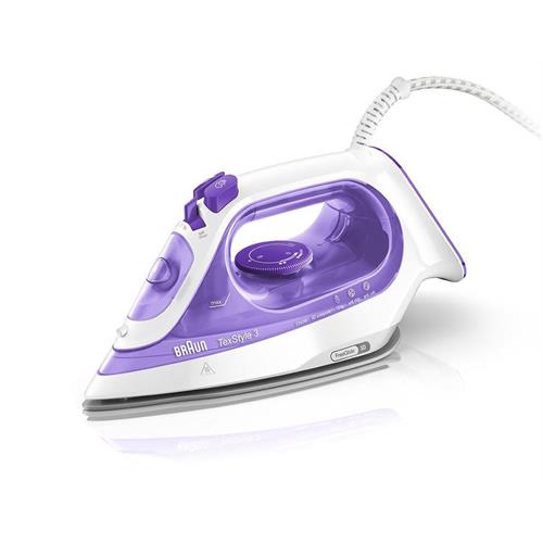 Braun TexStyle 3 Ferro a seco e a vapor 2350 W Roxo, Prateado, Br