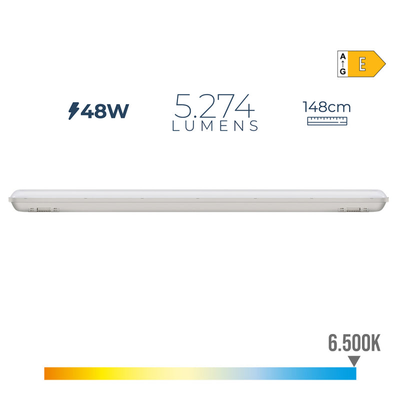 EDM LAMPADA LED 48W 4000LM 1480MM