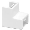 CABO INTERNO PVC EM FORMA QUADRADA BRANCA 16*16MM 4PCS