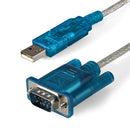 StarTech.com ICUSB232SM3 adaptador para cabos DB-9 USB 2.0 A Azul